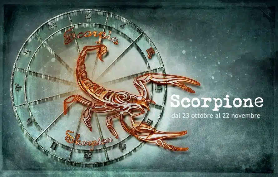 SEGNI ZODIACALI: SCORPIONE, dal 23 ottobre al 22 novembre