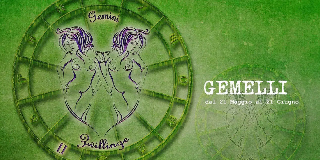 SEGNI ZODIACALI: GEMELLI, dal 21 Maggio al 21 Giugno