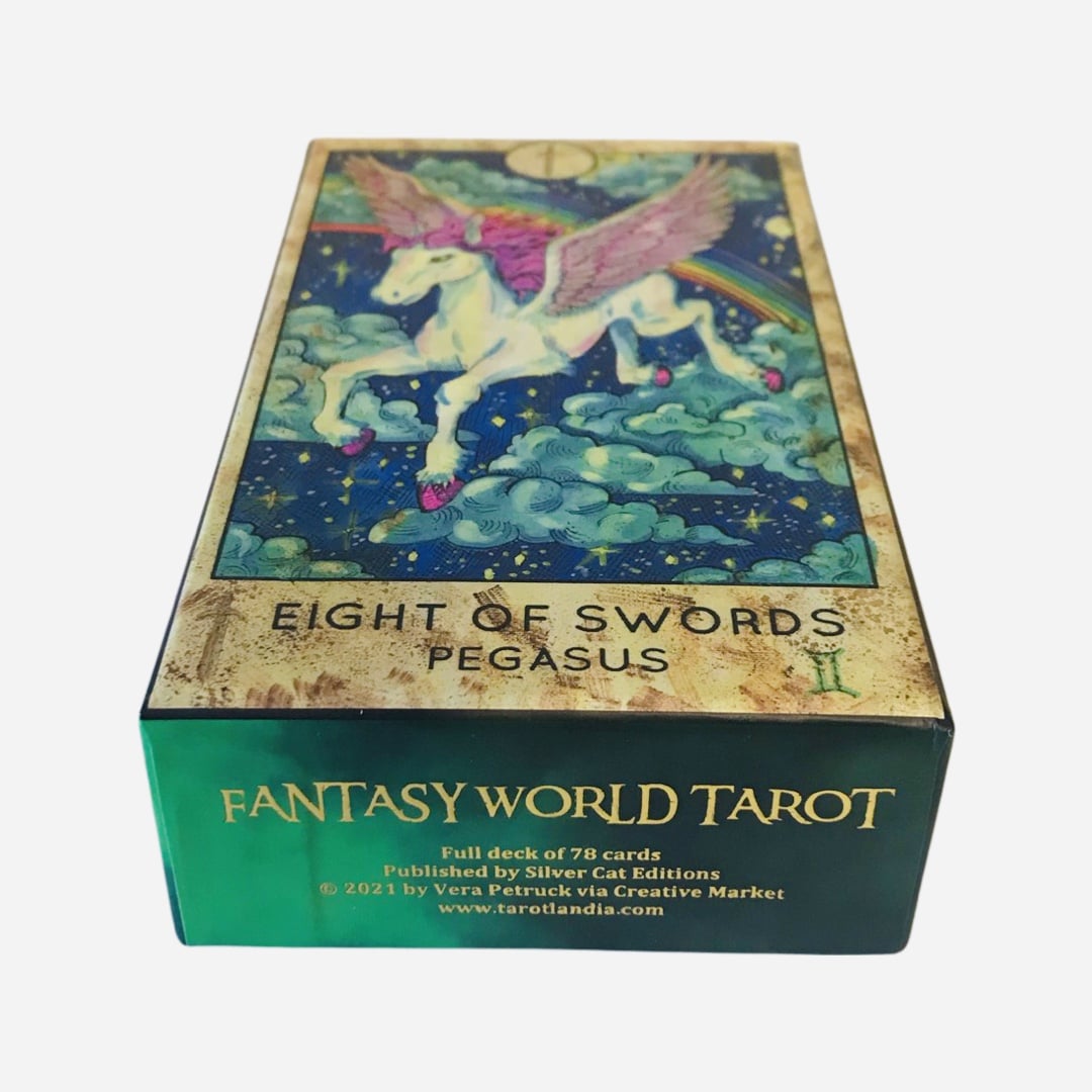 Fantasy World tarot Deck vera Petruk Silver Cat Editions