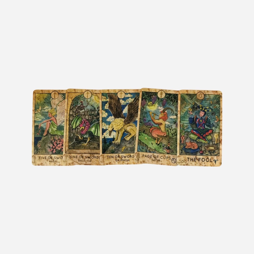 Fantasy World tarot Deck vera Petruk Silver Cat Editions