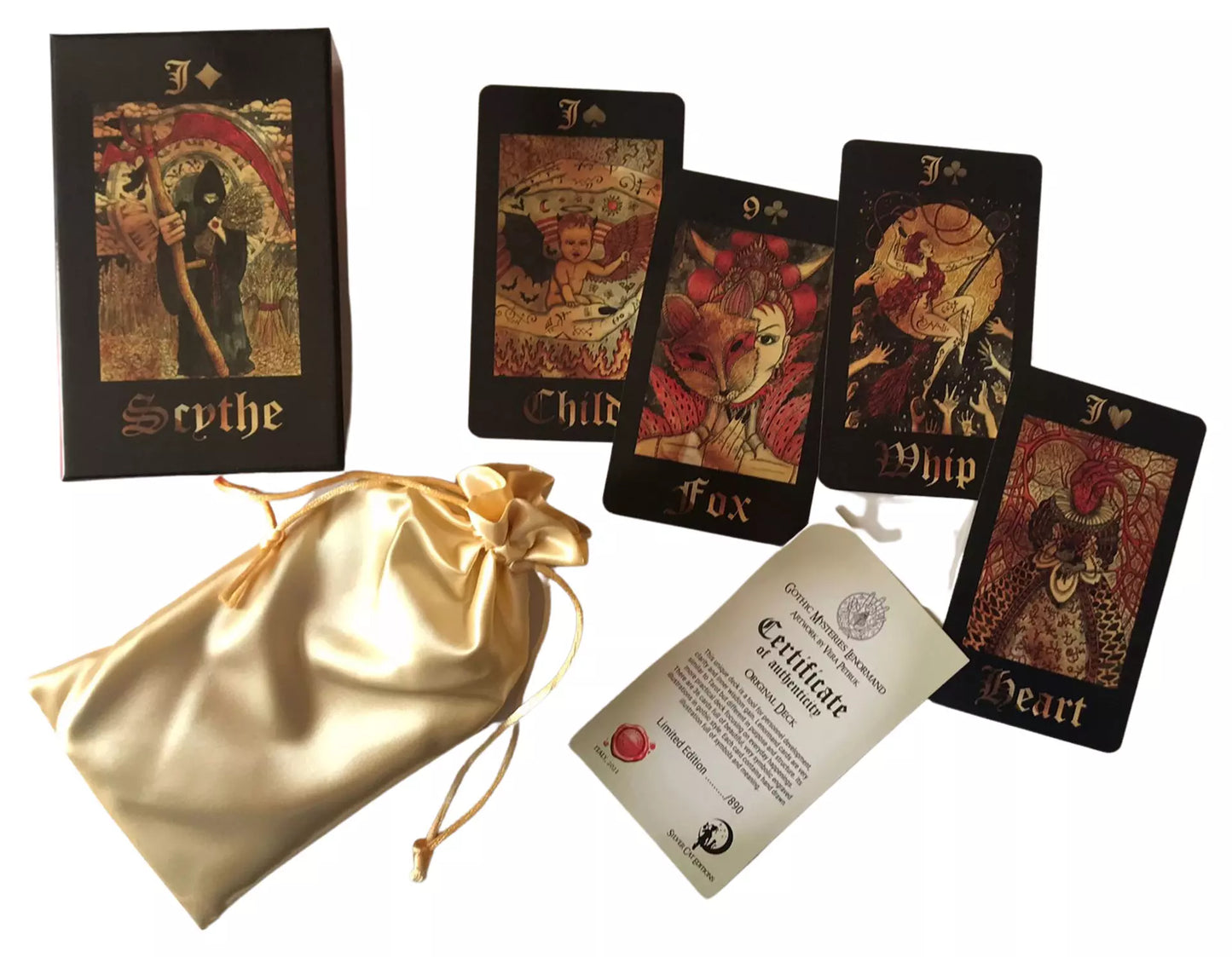 Gothic-Mysteries-Lenormand-Oracle-Vera Petruk-1