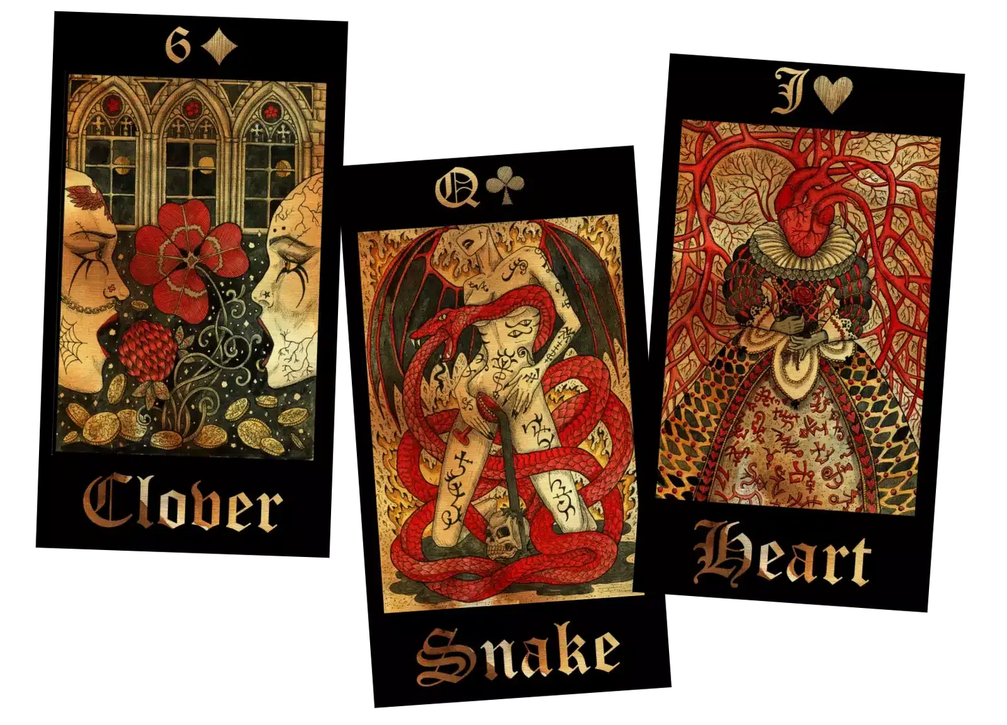 Gothic-Mysteries-Lenormand-Oracle-Vera Petruk-1