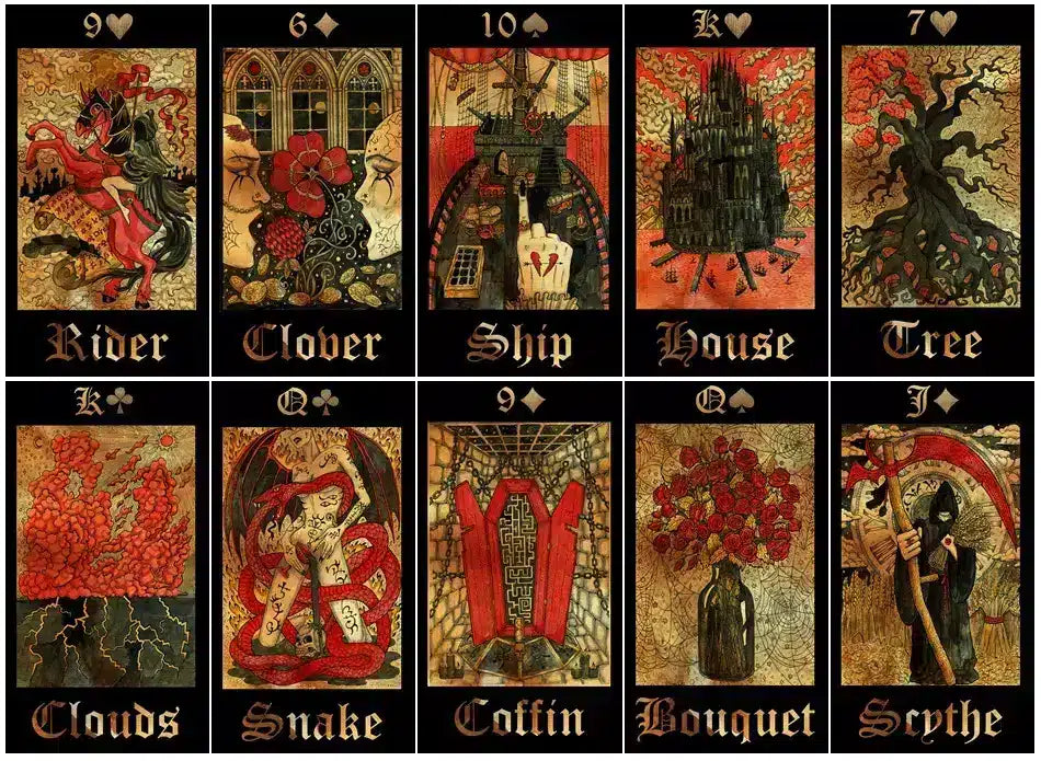 Gothic Mysteries Lenormand Oracle