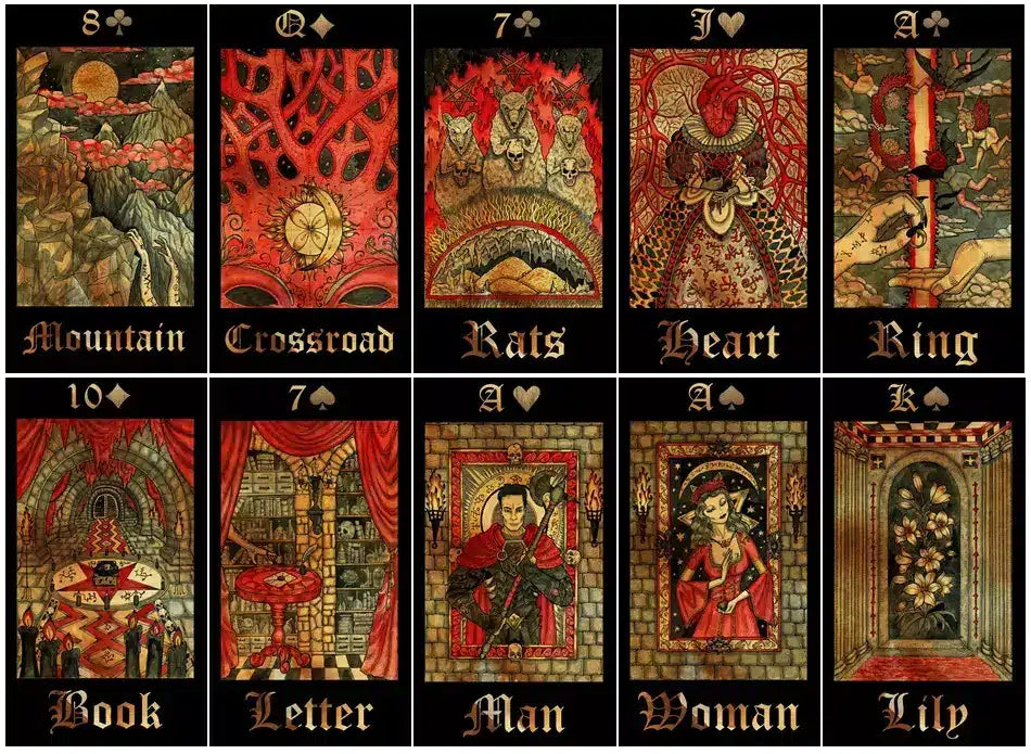 Gothic Mysteries Lenormand Oracle
