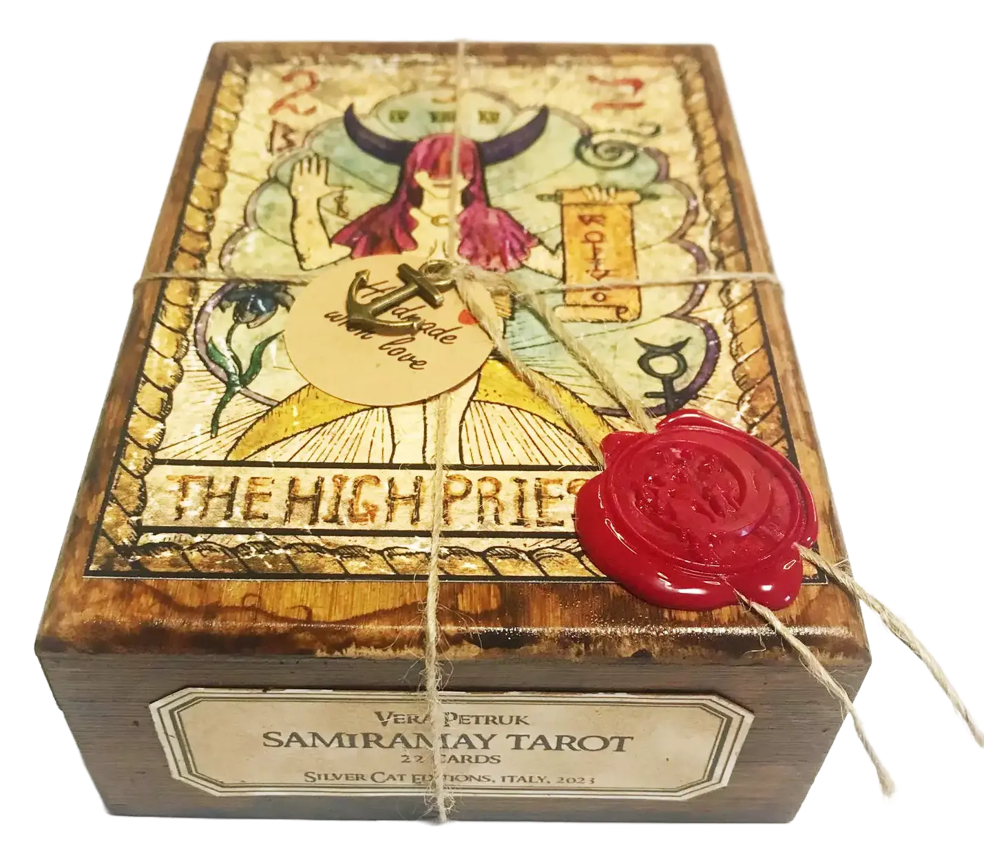Samiramay Tarot 22 Arcani Maggiori – Edizione Limitata di 100 copie in cofanetto di legno