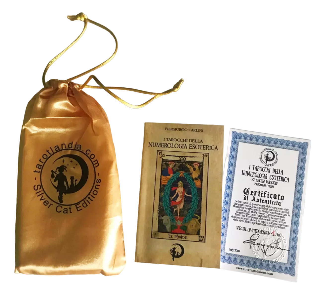 I Tarocchi della Numerologia Esoterica in cofanetto di legno