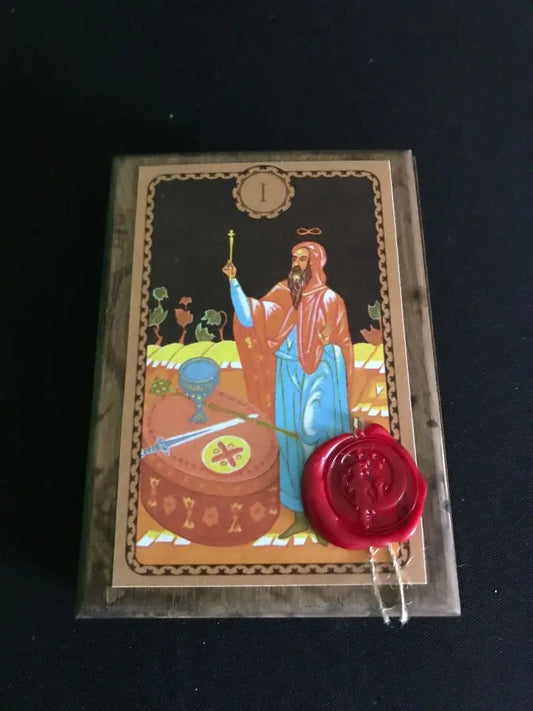 Tarot Alexander Egorov - 1992 Piatnik - in Wooden Box