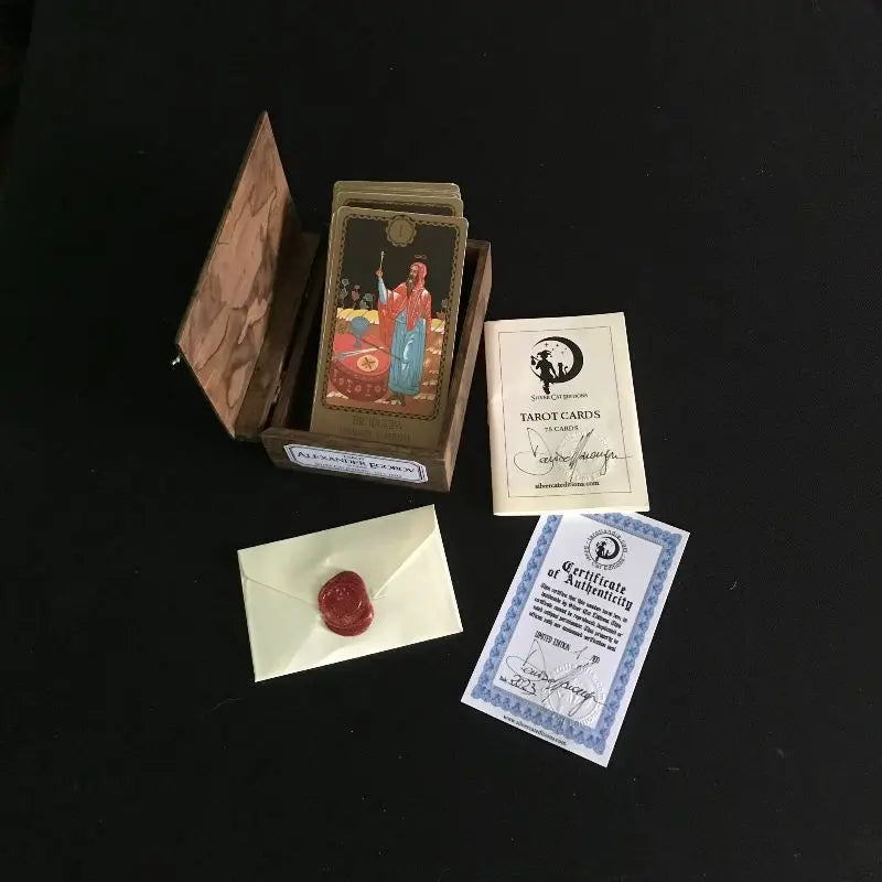 Tarot Alexander Egorov - 1992 Piatnik - in Wooden Box