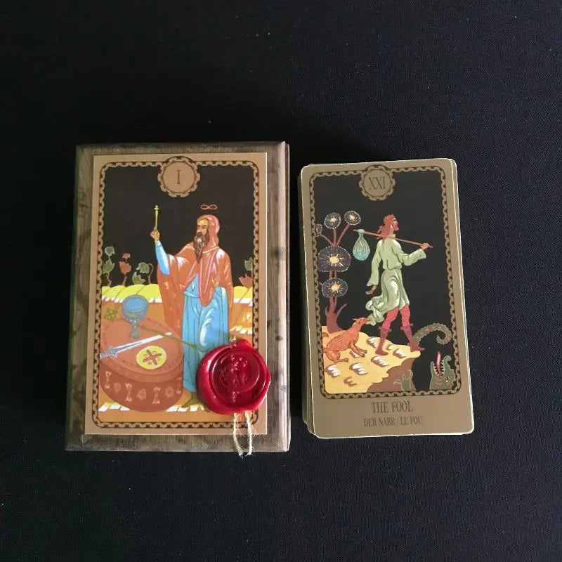 Tarot Alexander Egorov - 1992 Piatnik - in Wooden Box