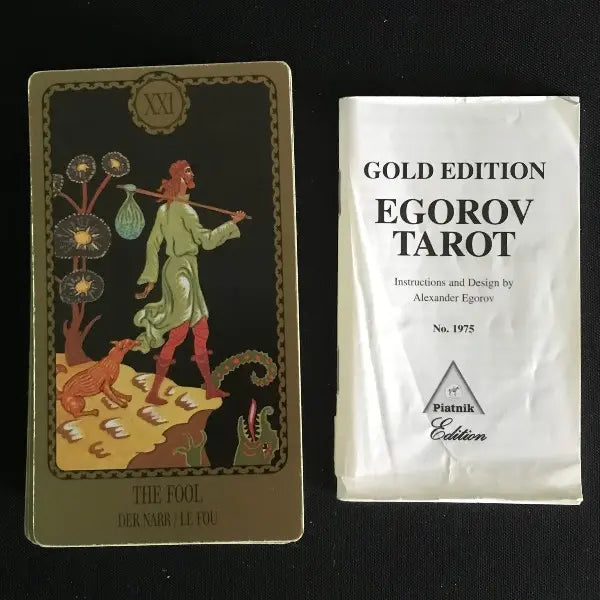 Tarot Alexander Egorov - 1992 Piatnik - in Wooden Box