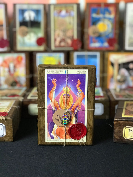 Goddess Tarot - Limited Edition only 100 copies in Wooden Box - Last one