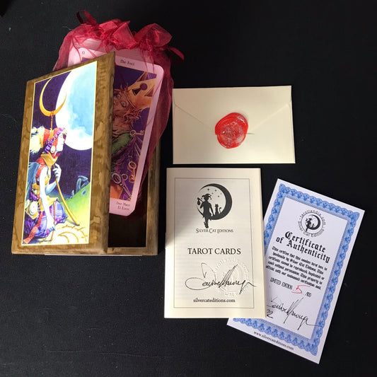 Fairy Tarot - Tarocchi delle Fate - Limited Edition only 100 copies in Wooden Box - Last one