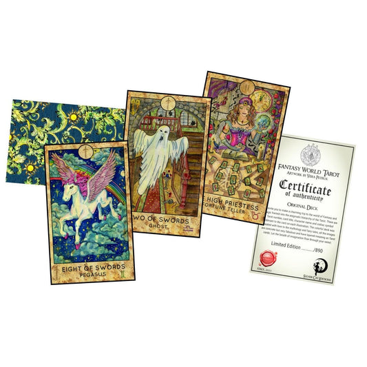 FANTASY WORLD TAROT Limited Edition Numbered of 890 copies