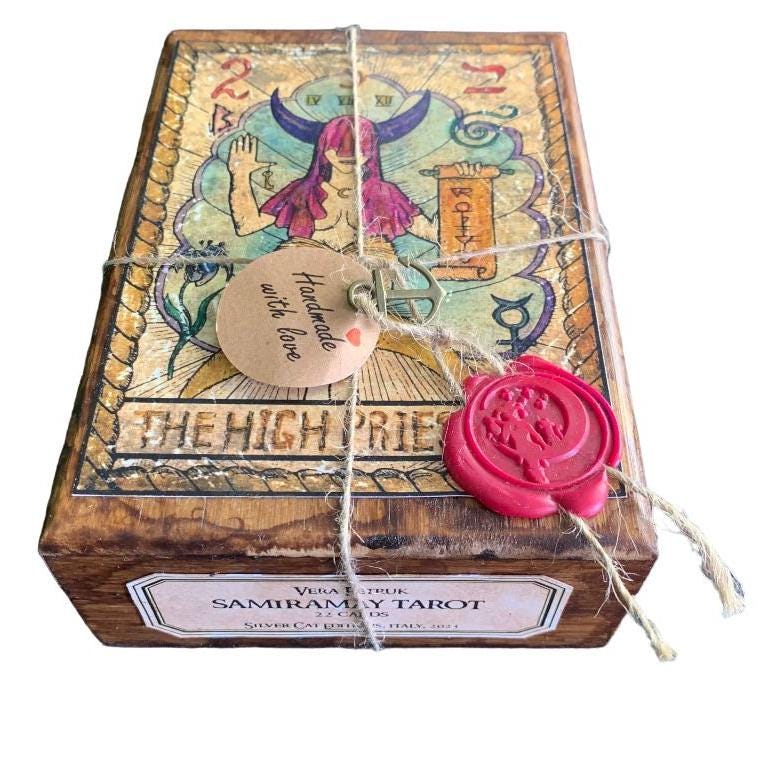 Samiramay Tarot 22 Major Arcana Limited Edizion in Wooden Box