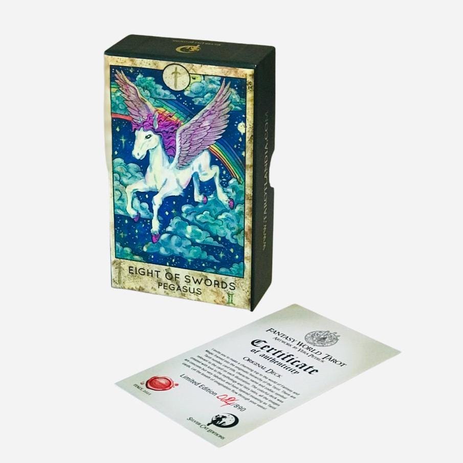 FANTASY WORLD TAROT Limited Edition Numbered of 890 copies