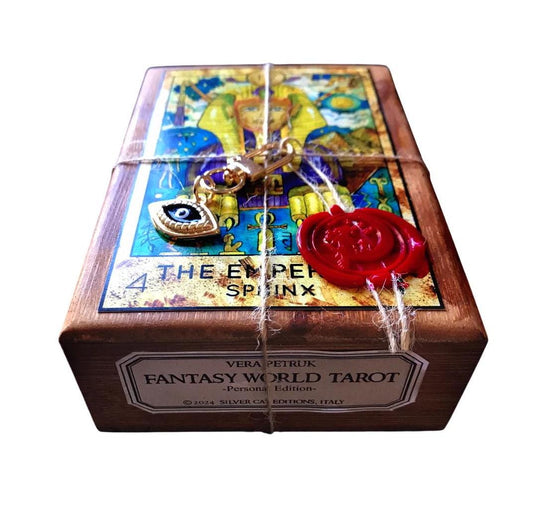 Fantasy World Tarot Special Edition: Ultra Limited Release - Unique Ad Personam Copy, in Wooden Box