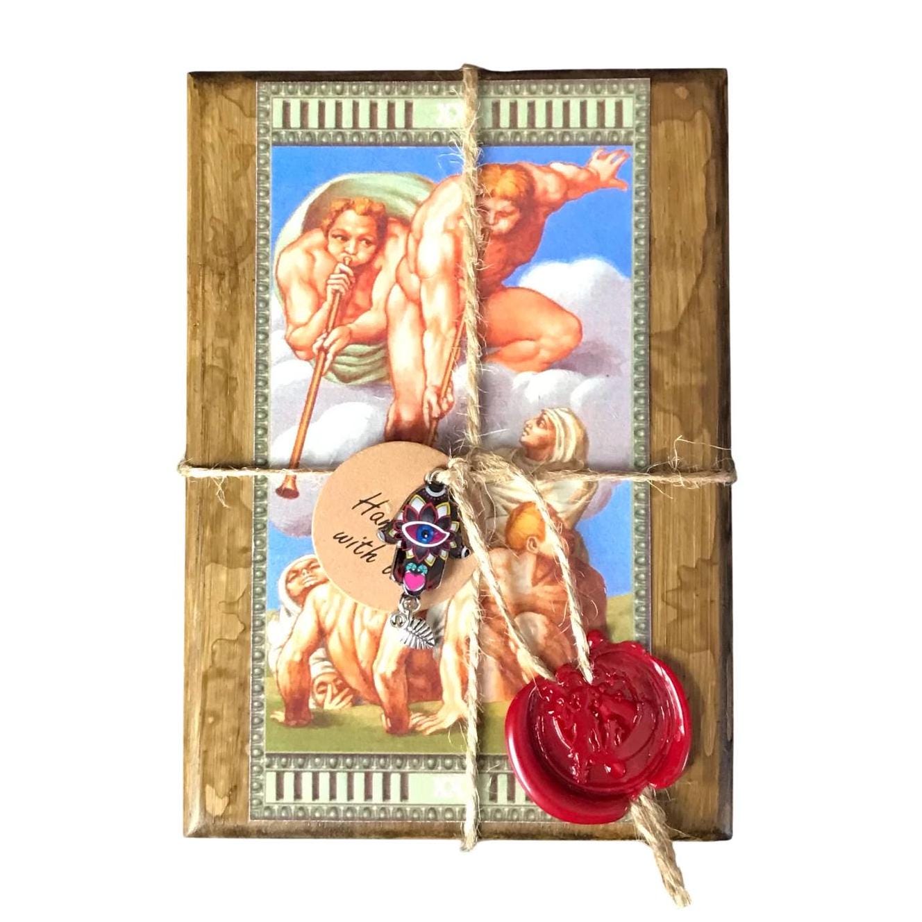 Michelangelo Tarot -  Special Edition: Ultra Limited Release - Unique Ad Personam Copy, in Wooden Box