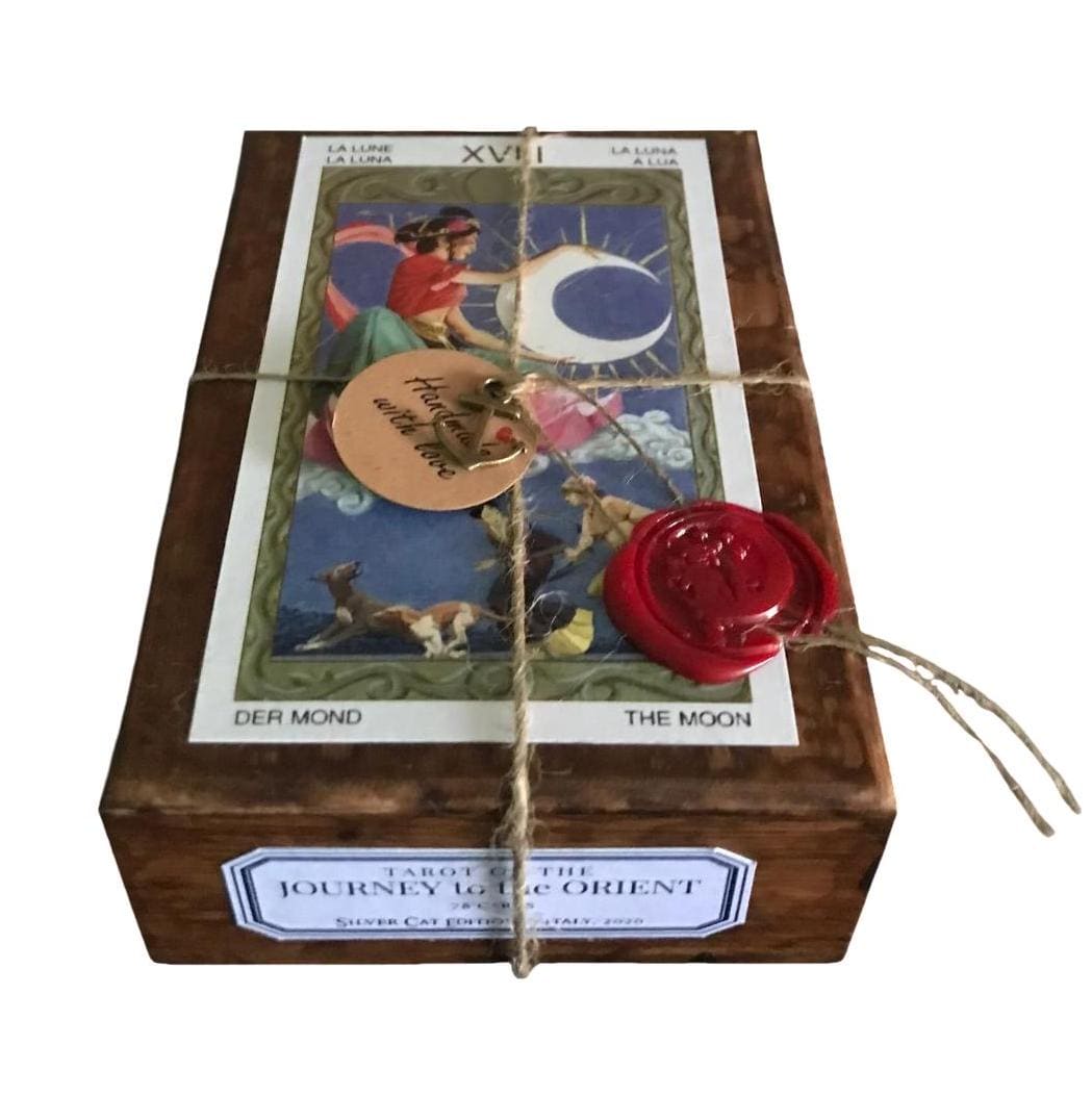 Journey to the Orient Tarot - Special Limited Edition in Wooden Box - Silver Cat Editions