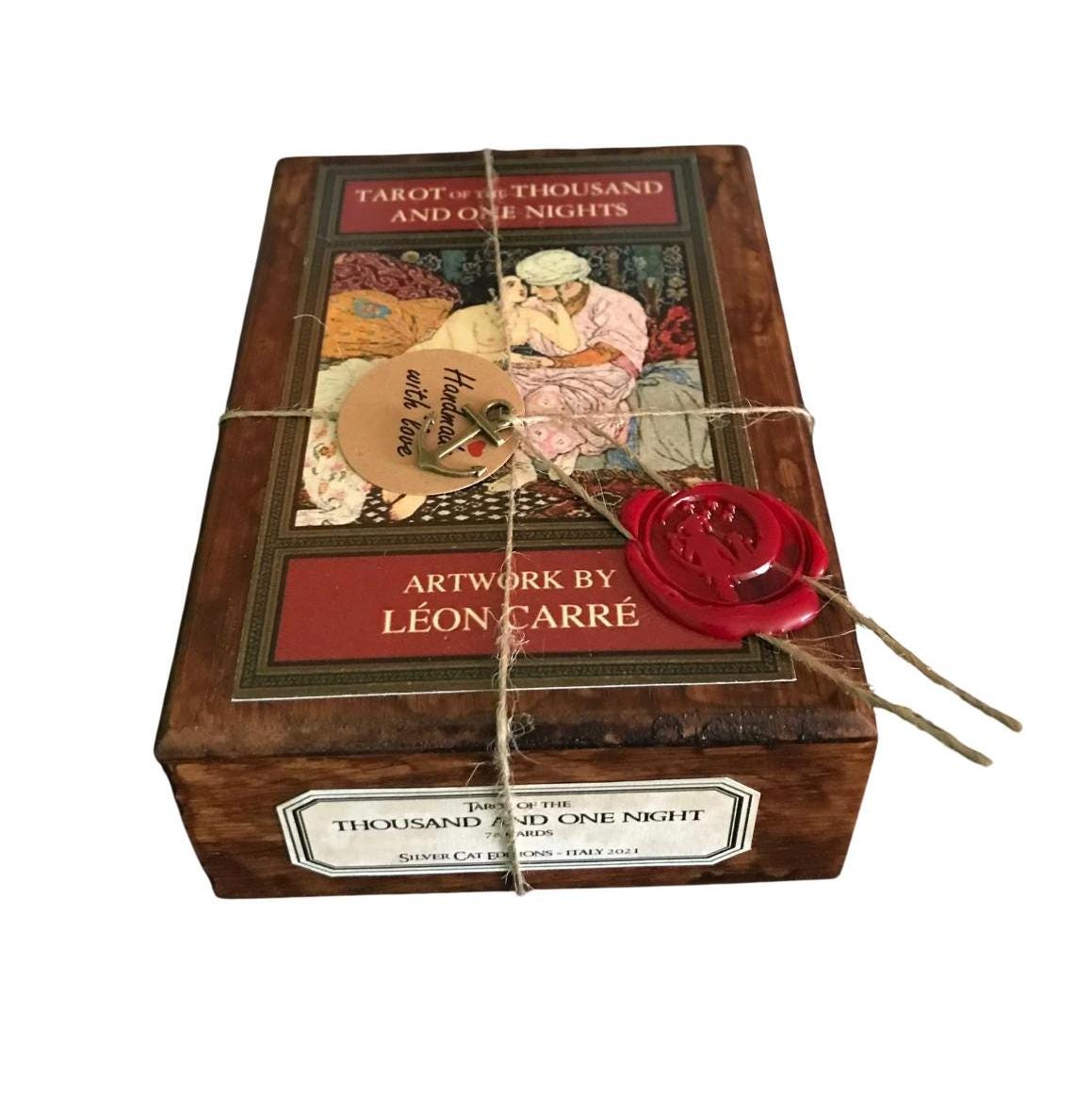 Thousand and one Nights Tarot - Special Limited Edition in Wooden Box - Silver Cat Editions