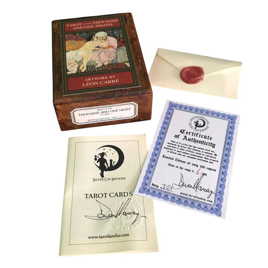Thousand and one Nights Tarot - Special Limited Edition in Wooden Box - Silver Cat Editions