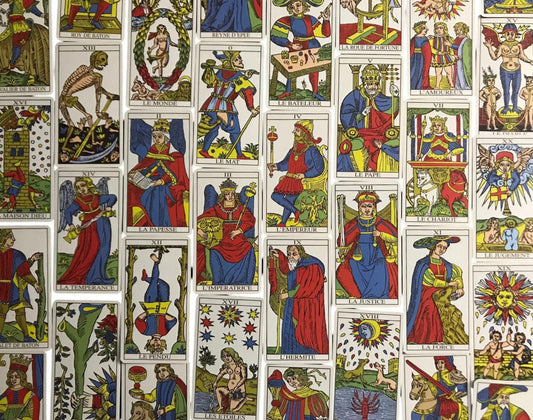 Marseille Tarot Claude Burdel 1780 - Special Edition: Ultra Limited Release - Unique Ad Personam Copy, in Wooden Box
