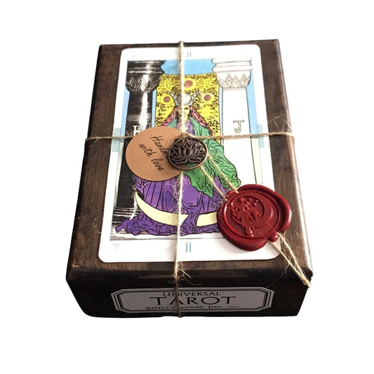 Tarot Universal Rider Waite Smith - Special Edition: Ultra Limited Release - Unique Ad Personam Copy, in Wooden Box
