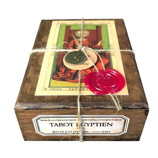 Thoth Tarot - Tarot Etteilla -  Special Edition: Ultra Limited Release - Unique Ad Personam Copy, in Wooden Box