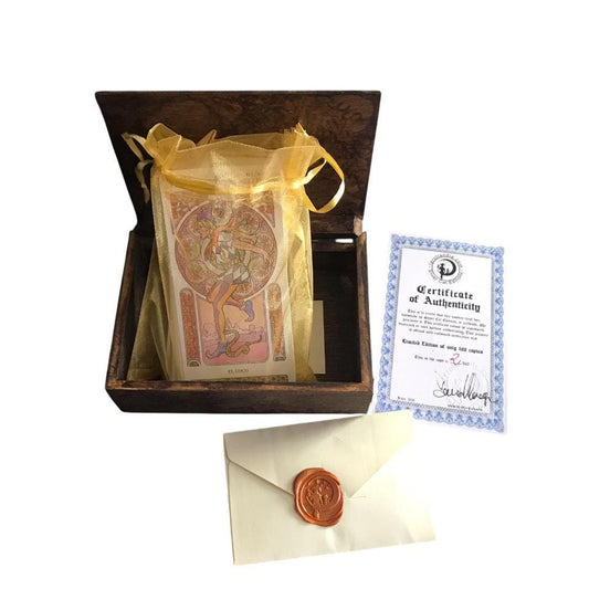 Tarot Art Nouveau - Ultra-limited special edition, in a wooden box - Exclusive Ad Personam copy