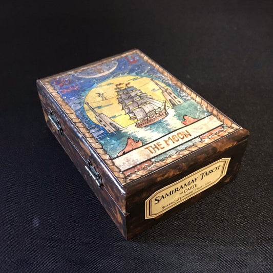 Scatola di legno per tarocchi Samiramay