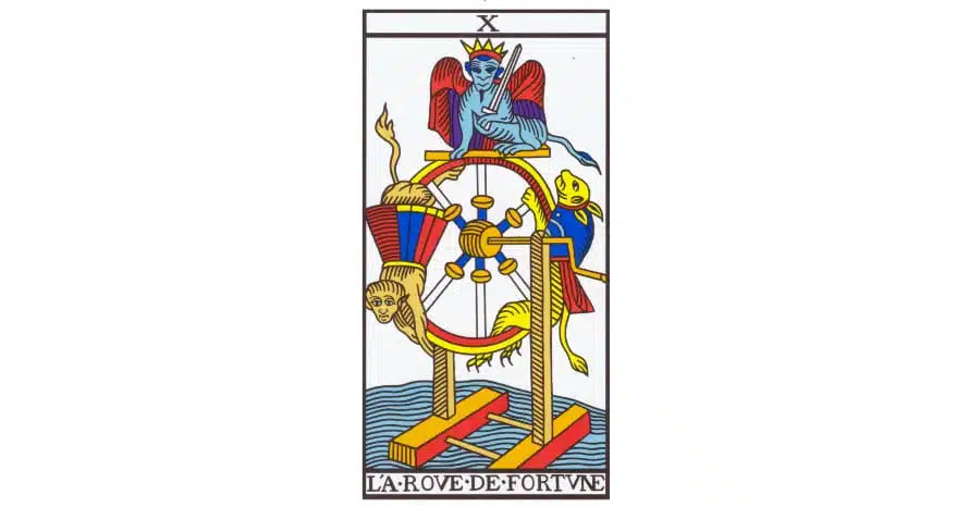 Tarocchi di Marsiglia: La Ruota della Fortuna