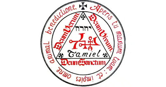 Talismano Rosa + Croce N. 22: Angelo TAMIEL