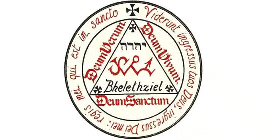 Talismano Rosa + Croce N. 7: Angelo BHELETHZIEL
