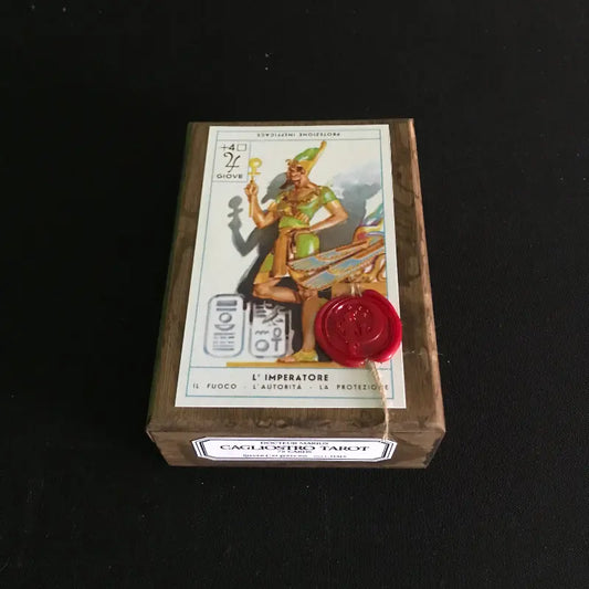 Cagliostro Tarot in Wooden Box - Limited Editions - Silver Cat Edition