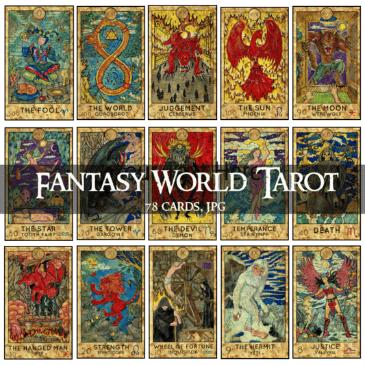Fantasy World Tarot by Vera Petruk