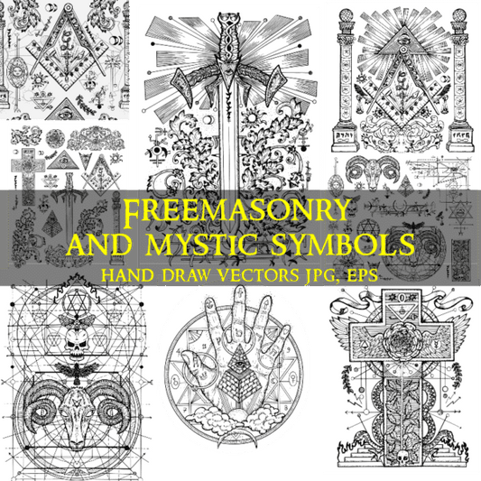 Freemasonry and mystic symbols