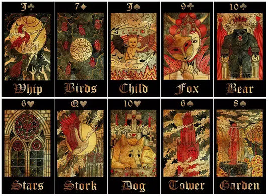 Gothic Mysteries Lenormand Oracle Limited Edition