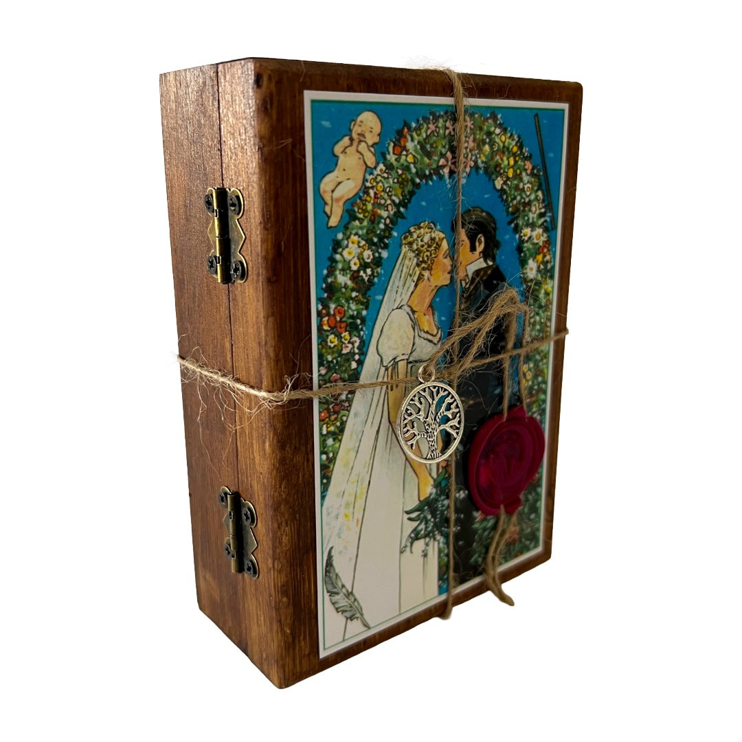 Jane Austen Tarot - Ultra-limited special edition, in a wooden box - Exclusive Ad Personam copy
