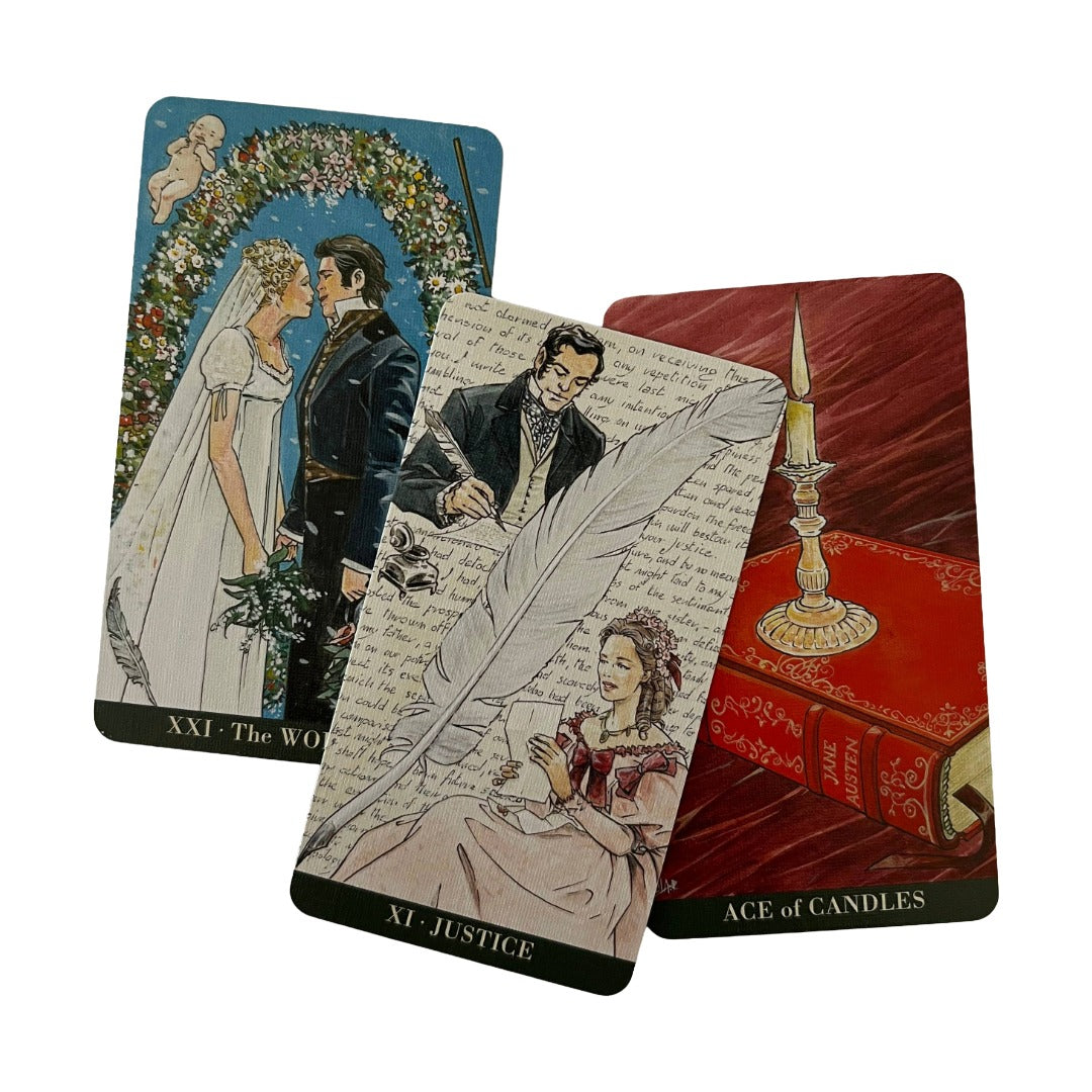 Jane Austen Tarot - Ultra-limited special edition, in a wooden box - Exclusive Ad Personam copy