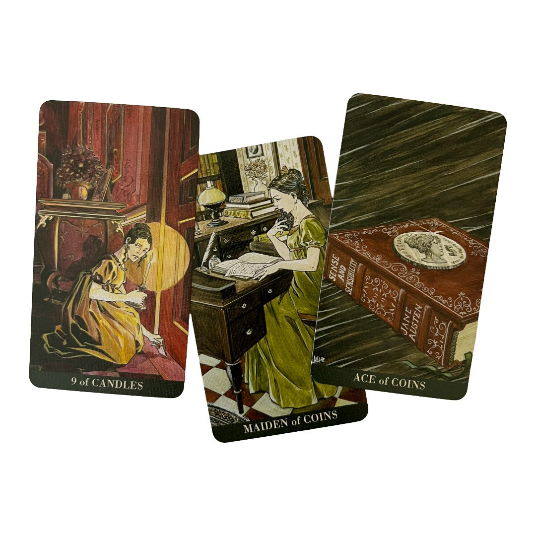 Jane Austen Tarot - Ultra-limited special edition, in a wooden box - Exclusive Ad Personam copy