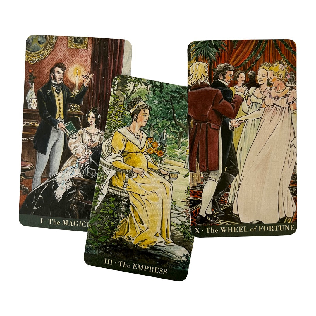 Jane Austen Tarot - Ultra-limited special edition, in a wooden box - Exclusive Ad Personam copy