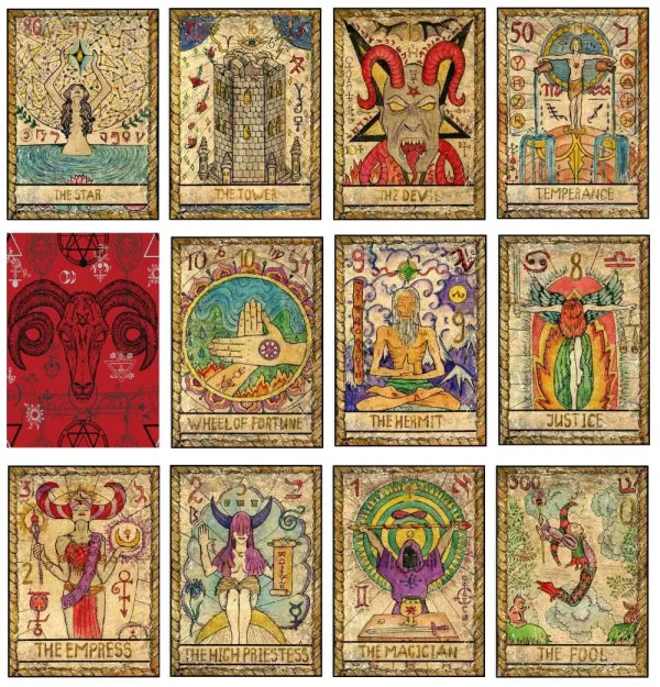 Samiramay Tarot 22 Arcani Maggiori – Edizione Limitata di 100 copie in cofanetto di legno