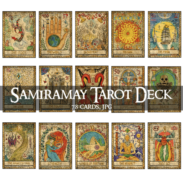Samiramay Tarot Deck by Vera Petruk