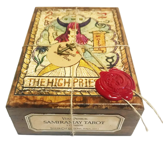 Samiramay Tarot 22 Arcani Maggiori – Edizione Limitata di 100 copie in cofanetto di legno