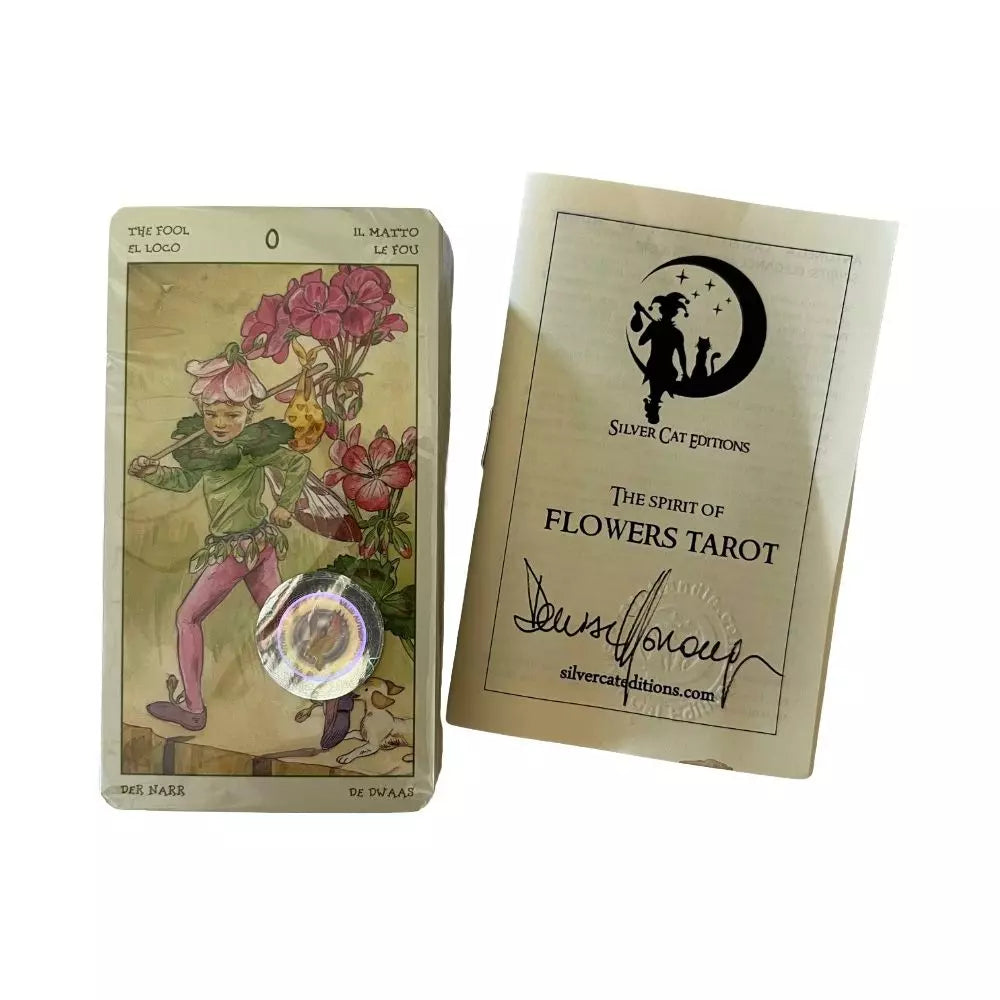 Spirit of Flowers Tarot - Ultra-limited special edition, in a wooden box - Exclusive Ad Personam copy