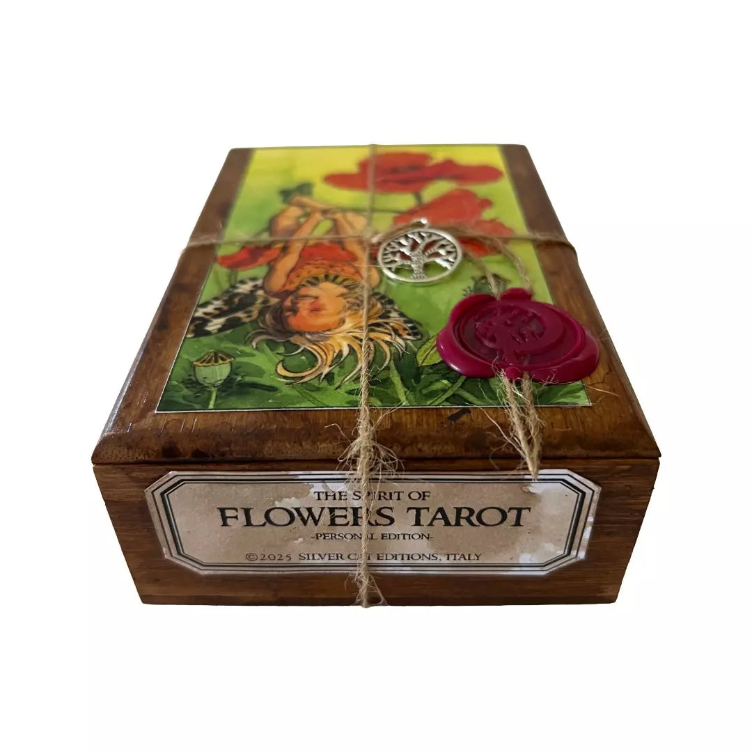 Spirit of Flowers Tarot - Ultra-limited special edition, in a wooden box - Exclusive Ad Personam copy