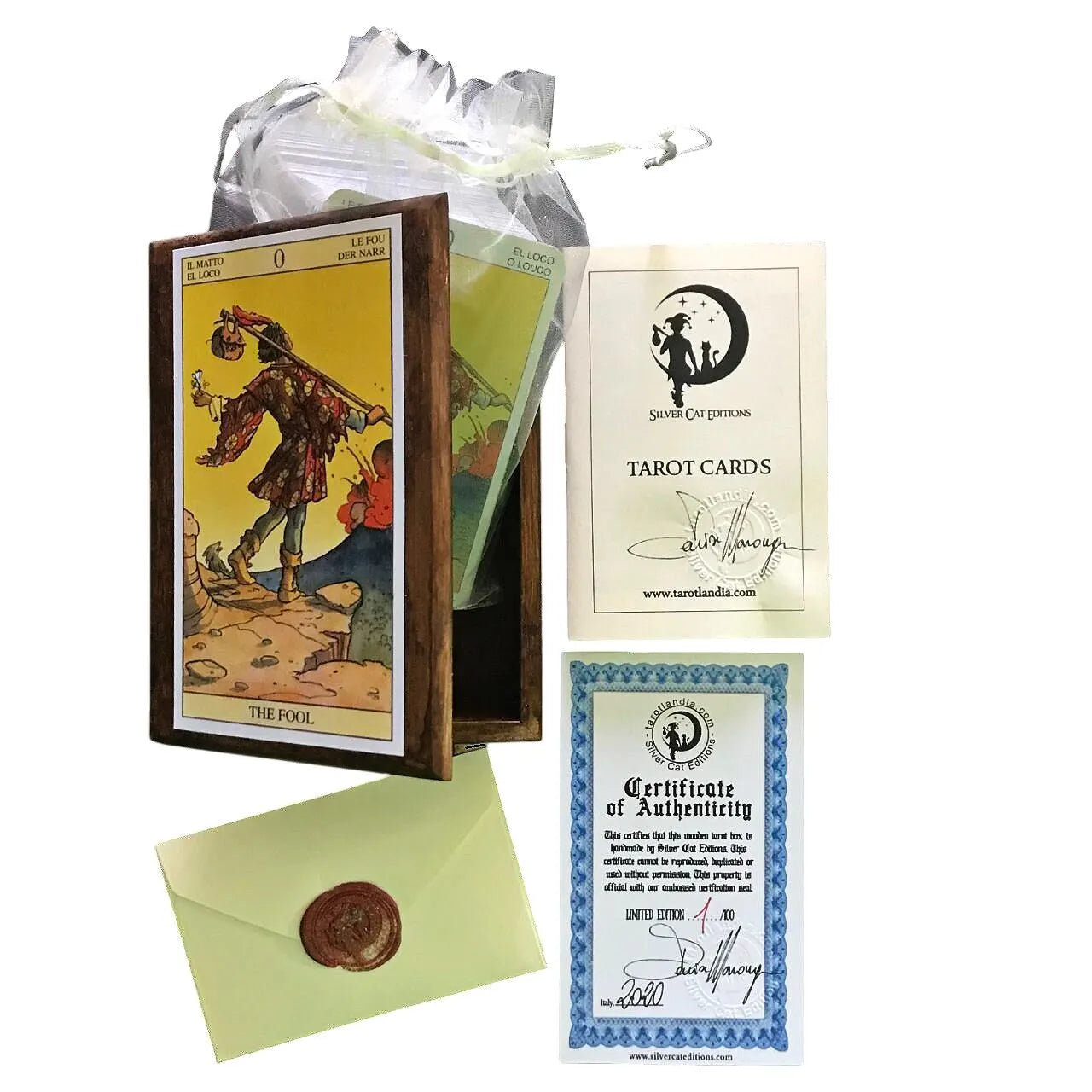 Tarot of The New Vision - Ultra-limited special edition, in a wooden box - Exclusive Ad Personam copy