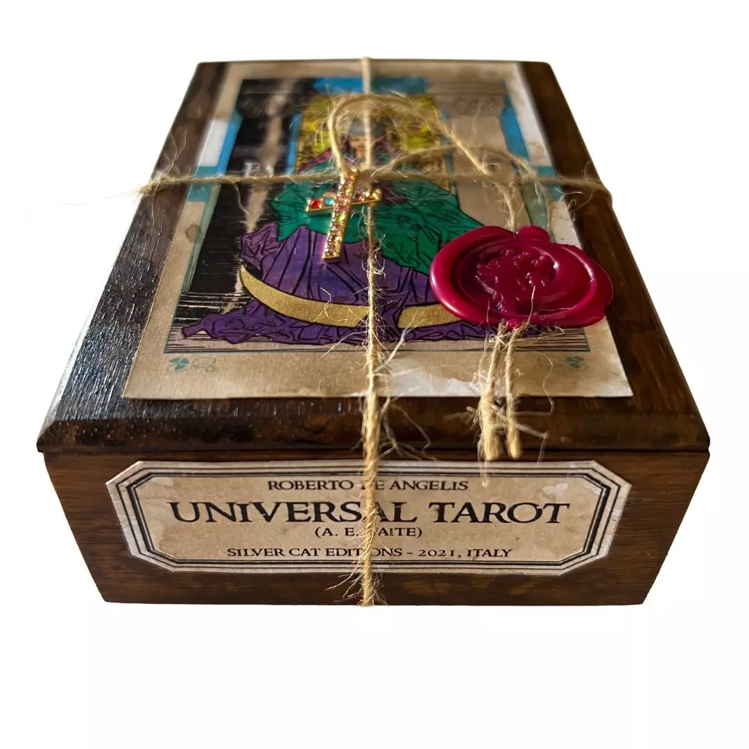 Universal Tarot- Special Edition: Ultra Limited Release - Unique Ad Personam Copy, in Wooden Box