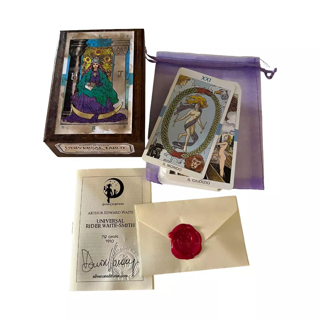 Universal Tarot- Special Edition: Ultra Limited Release - Unique Ad Personam Copy, in Wooden Box