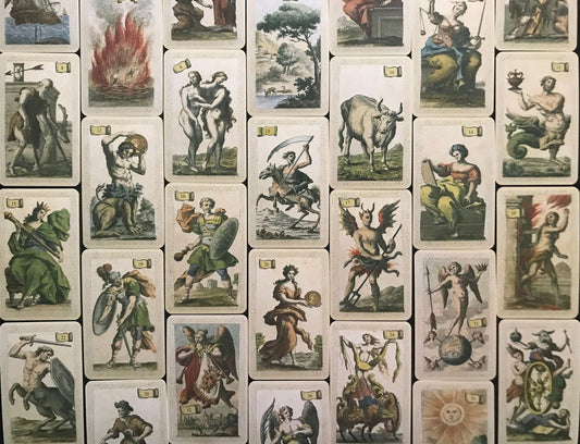 Sibyl of Etruria 32 cards - Sibilla dell'Etruria - 2023 Silver Cat Editions
