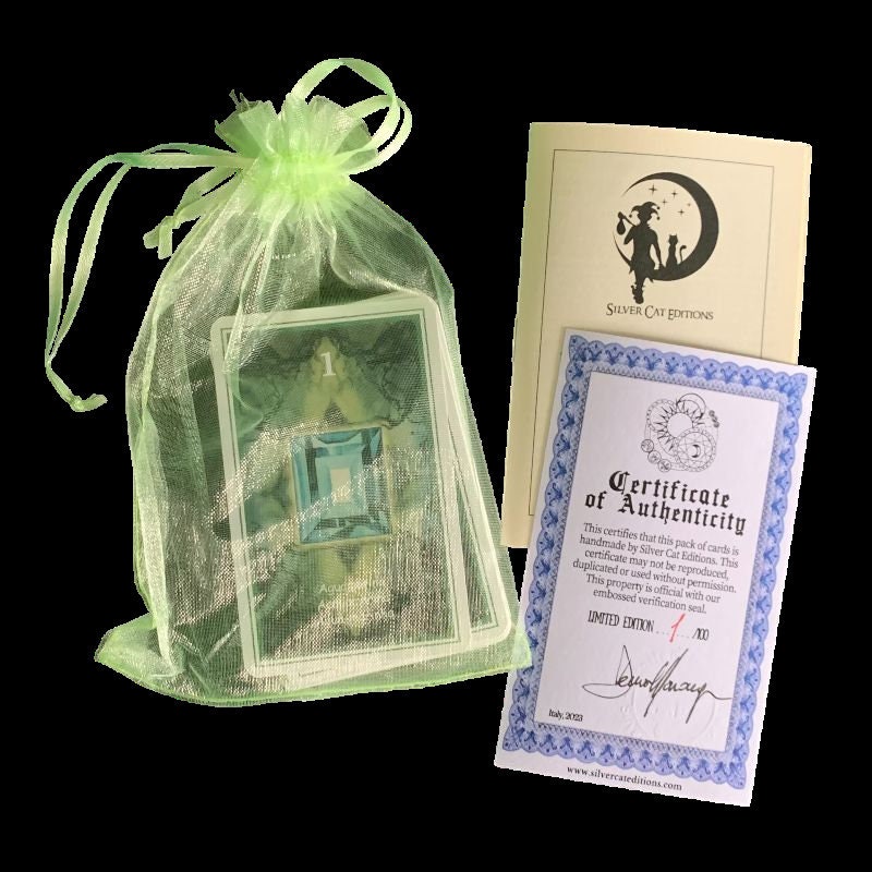 Gem Oracle (stone crystals) - Limited Editions - 2023 Silver Cat Editions